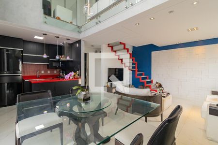 Sala de apartamento à venda com 1 quarto, 93m² em Vila Suzana, São Paulo