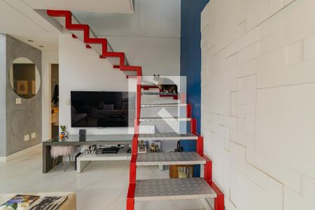 Sala de apartamento à venda com 1 quarto, 93m² em Vila Suzana, São Paulo