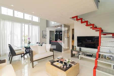 Sala de apartamento à venda com 1 quarto, 93m² em Vila Suzana, São Paulo