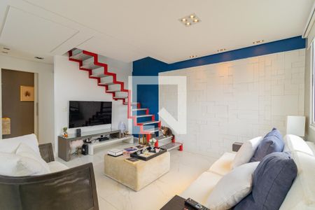 Sala de apartamento à venda com 1 quarto, 93m² em Vila Suzana, São Paulo