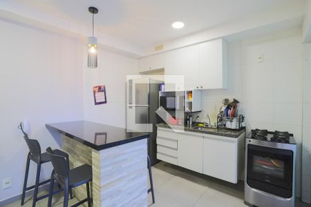Cozinha de apartamento à venda com 1 quarto, 48m² em Brás, São Paulo