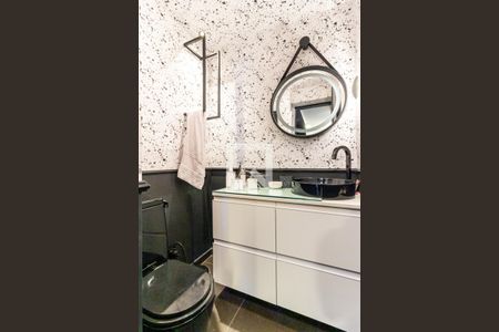 Banheiro Social de apartamento à venda com 1 quarto, 87m² em Higienópolis, São Paulo