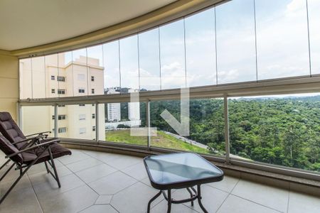Varanda de apartamento para alugar com 3 quartos, 133m² em Tamboré, Santana de Parnaíba