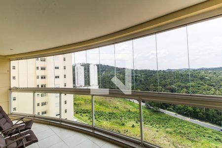 Varanda de apartamento para alugar com 3 quartos, 133m² em Tamboré, Santana de Parnaíba
