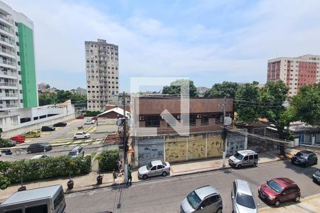 Sala vista  de apartamento à venda com 3 quartos, 82m² em Cachambi, Rio de Janeiro