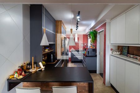 Apartamento à venda com 136m², 4 quartos e 2 vagasCozinha Americana