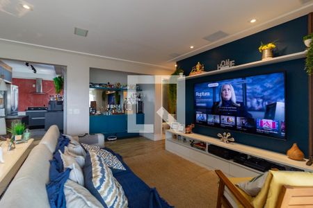Sala de estar de apartamento à venda com 4 quartos, 136m² em Jurubatuba, São Paulo