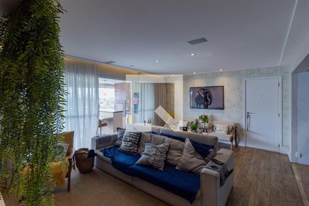 Sala de estar de apartamento à venda com 4 quartos, 136m² em Jurubatuba, São Paulo