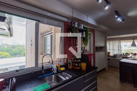 Apartamento à venda com 136m², 4 quartos e 2 vagasCozinha Americana