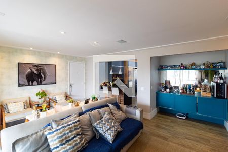 Sala de estar de apartamento à venda com 4 quartos, 136m² em Jurubatuba, São Paulo