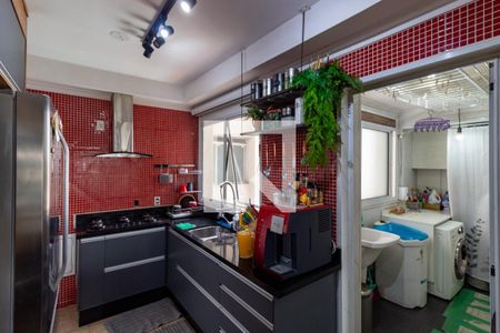 Apartamento à venda com 136m², 4 quartos e 2 vagasCozinha Americana