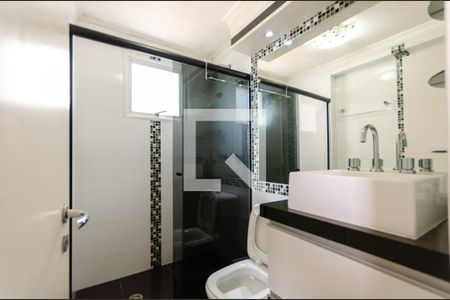 Banheiro da Suíte de apartamento para alugar com 3 quartos, 91m² em Vila Comercial, São Paulo