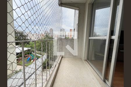 Varanda da Sala de apartamento à venda com 3 quartos, 68m² em Chácara Inglesa, São Paulo