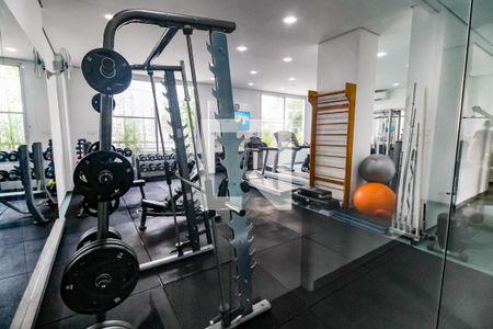 Área comum - Academia de apartamento para alugar com 1 quarto, 84m² em Vila Andrade, São Paulo