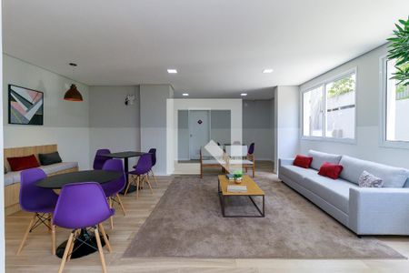 Apartamento à venda com 34m², 2 quartos e sem vagaÁrea comum - Salão de festas