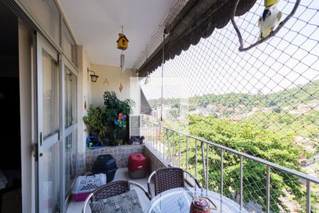 Varanda da Sala de apartamento à venda com 3 quartos, 161m² em Freguesia de Jacarepaguá, Rio de Janeiro