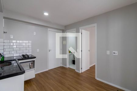 Sala/Cozinha de apartamento para alugar com 1 quarto, 27m² em Vila das Bandeiras, Guarulhos