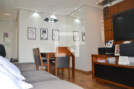 Sala  de apartamento à venda com 1 quarto, 60m² em Rudge Ramos, São Bernardo do Campo