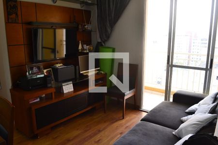 Sala  de apartamento à venda com 1 quarto, 60m² em Rudge Ramos, São Bernardo do Campo