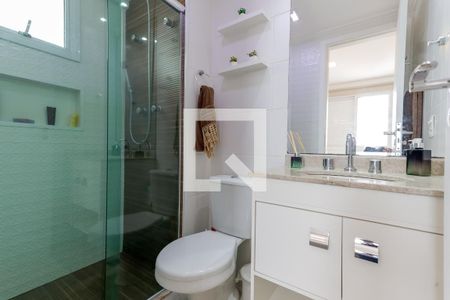 Apartamento à venda com 71m², 2 quartos e 1 vaga Apartamento à venda com 71m², 2 quartos e 1 vagaBanheiro da Suíte