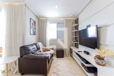 Sala de apartamento à venda com 2 quartos, 71m² em Vila Isolina Mazzei, São Paulo