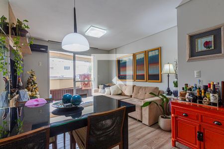 Sala de apartamento para alugar com 2 quartos, 87m² em Barreiros, São José