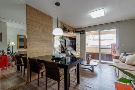 Sala de apartamento para alugar com 2 quartos, 87m² em Barreiros, São José