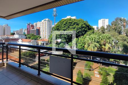 Varanda da Sala de apartamento à venda com 3 quartos, 160m² em Cambuí, Campinas