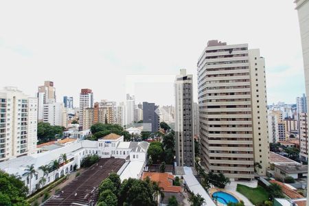 Vista da Suíte 1 de apartamento à venda com 2 quartos, 130m² em Cambuí, Campinas