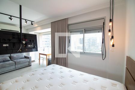 Quarto - Studio de kitnet/studio à venda com 1 quarto, 33m² em Santo Amaro, São Paulo