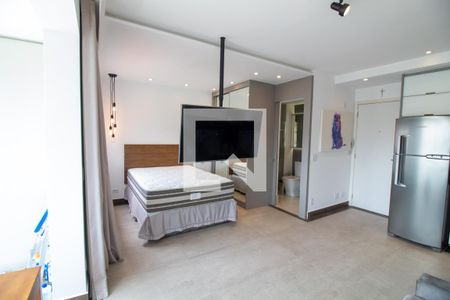 Sala - Studio de kitnet/studio à venda com 1 quarto, 33m² em Santo Amaro, São Paulo