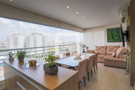 Sala de Jantar de apartamento à venda com 3 quartos, 100m² em Vila Prudente, São Paulo