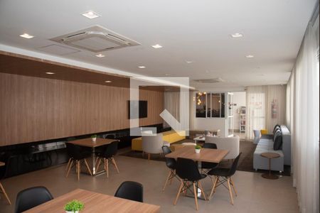 Apartamento à venda com 37m², 2 quartos e sem vagaÁrea comum - Salão de festas