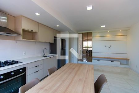 Sala/Cozinha de apartamento à venda com 2 quartos, 54m² em Bairro Fátima, Canoas