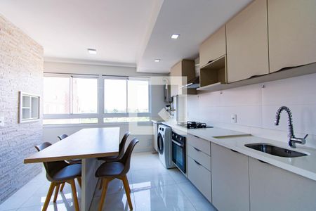 Sala/Cozinha de apartamento à venda com 2 quartos, 54m² em Bairro Fátima, Canoas