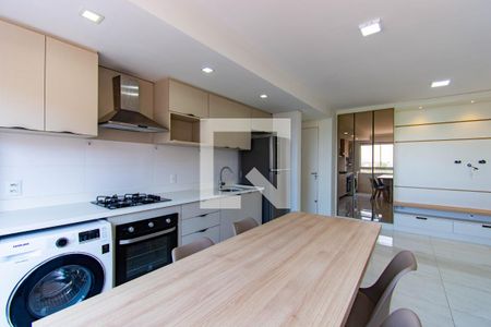 Sala/Cozinha de apartamento à venda com 2 quartos, 54m² em Bairro Fátima, Canoas
