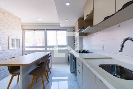 Sala/Cozinha de apartamento à venda com 2 quartos, 54m² em Bairro Fátima, Canoas