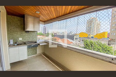 Varanda Sala - Sala de Jantar - Sala de Estar de apartamento à venda com 3 quartos, 110m² em Casa Branca, Santo André