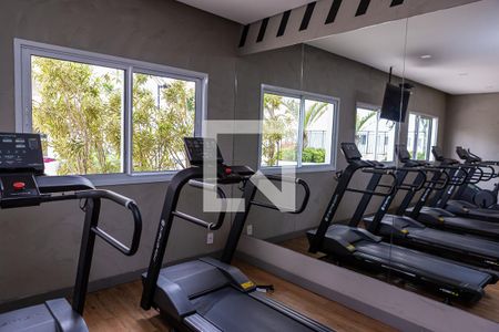 Área comum - Academia de apartamento para alugar com 2 quartos, 34m² em Vila Pierina, São Paulo