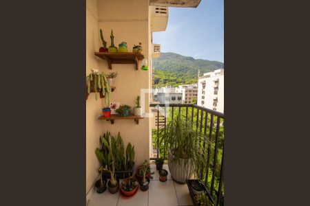 Varanda da Sala de apartamento à venda com 2 quartos, 62m² em Tijuca, Rio de Janeiro