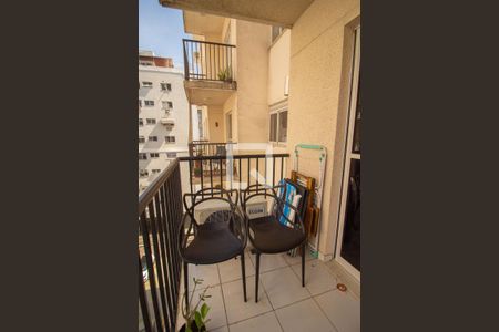 Varanda da Sala de apartamento à venda com 2 quartos, 62m² em Tijuca, Rio de Janeiro