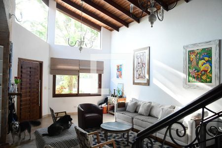 Sala de casa de condomínio para alugar com 2 quartos, 190m² em Jardim das Flores, Cotia