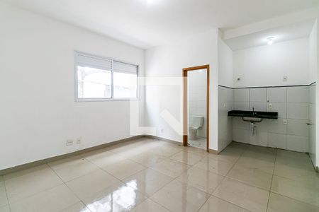 Sala/ quarto  de apartamento à venda com 1 quarto, 25m² em Tatuapé, São Paulo