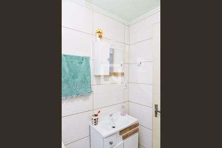 Banheiro de apartamento à venda com 1 quarto, 46m² em Jardim Dona Leopoldina, Porto Alegre
