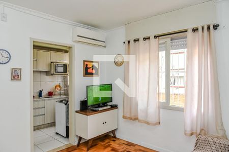 Sala de apartamento à venda com 1 quarto, 46m² em Jardim Dona Leopoldina, Porto Alegre
