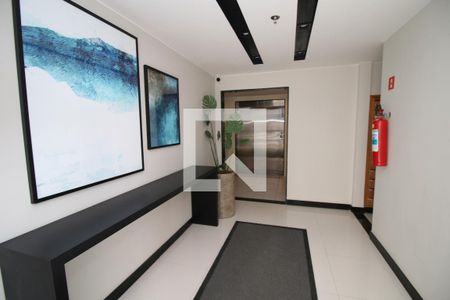 Apartamento para alugar com 46m², 2 quartos e 1 vagaÁrea comum - Hall de entrada