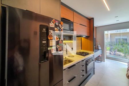 cozinha sala de apartamento para alugar com 2 quartos, 46m² em Cambuci, São Paulo