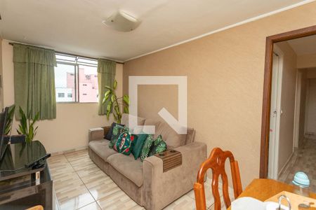 Sala  de apartamento à venda com 3 quartos, 68m² em Jardim Prudência, Diadema