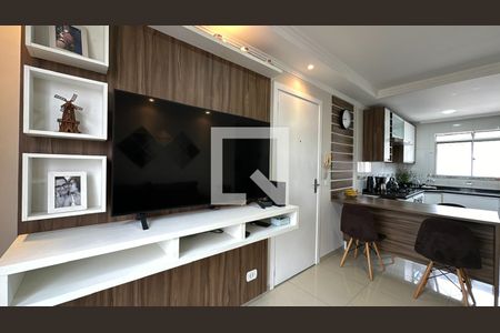 Sala de apartamento para alugar com 3 quartos, 58m² em Afonso Pena, São José dos Pinhais