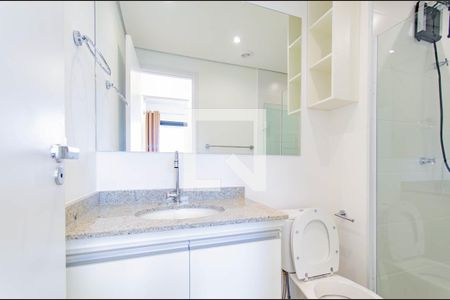 Studio para alugar com 33m², 1 quarto e sem vaga Studio para alugar com 33m², 1 quarto e sem vagaBanheiro